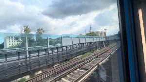 (4K) Метро, Филевская линия. Поездка по всем станциям 15 июля 2023