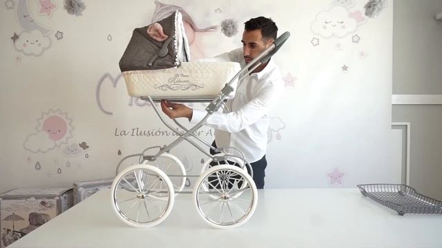DeCuevas Skládací kočárek pro panenky hluboký Reborn 2019-V смотреть онлайн