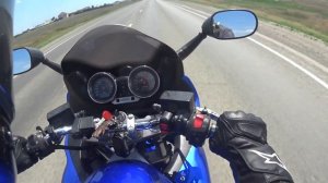 Максимальная скорость Suzuki Bandit 1200s