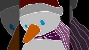 Толстожопый снеговик