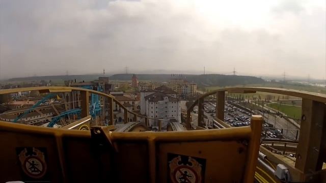 Wodan Timburcoaster POV Front Seat Roller Coaster OnRide Europa Park Germany GCI 2012 смотреть онлайн