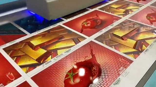 INFINITI UV flatbed printer with Ricoh Gen 5 printhead at DPES Guangzhou 2022. смотреть онлайн