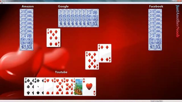 Lets Play Windows Hearts - Game #13 "13 is my lucky Number" - 7. Round смотреть онлайн