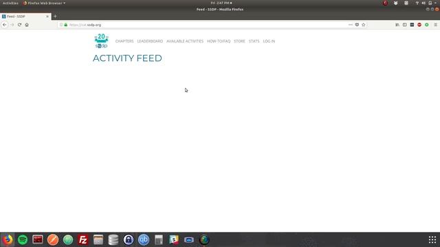 SSDP Chapter Activity Tracker Tutorial смотреть онлайн
