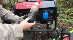 FUBAG BS 3500 DUPLEX замена масла после обкатки двигателя