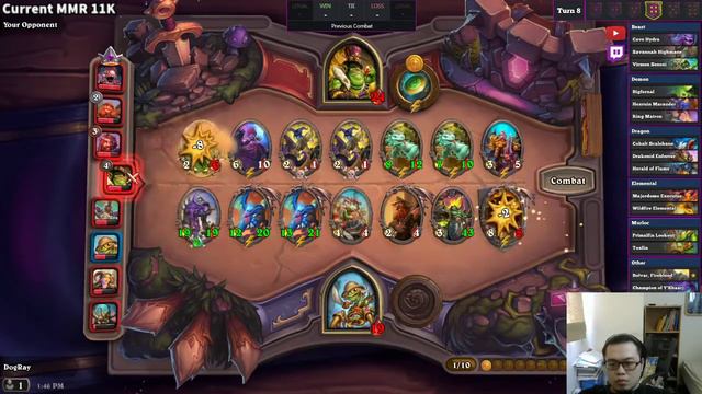 [Hearthstone Battlegrounds] Who Fed Tess? feat. Khadgar 11K+ MMR Gameplay смотреть онлайн