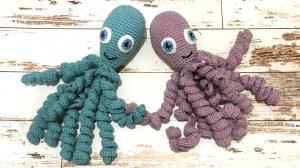 Как связать осьминожку крючком. Мастер-класс по вязанию. Клуб 28 петель.