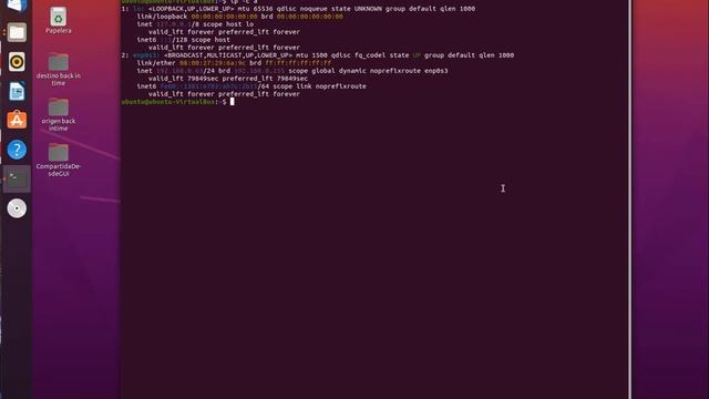 Ejemplo sencillo de samba y backup en ubuntu 20. смотреть онлайн