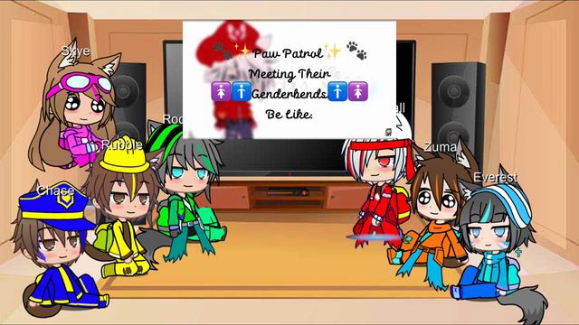 Paw Patrol reaction| Gacha club | Paw Patrol смотреть онлайн