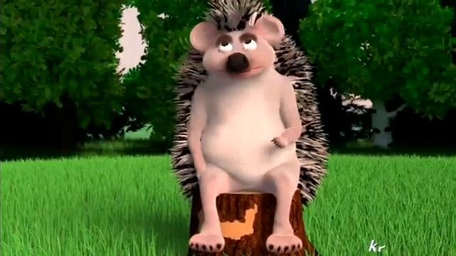 ёжик по травке бежит и хахочет смотреть онлайн