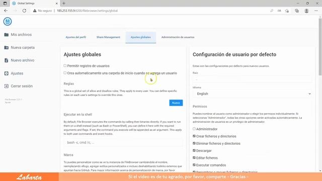 Cómo instalar Filebrowser usando Docker-compose смотреть онлайн