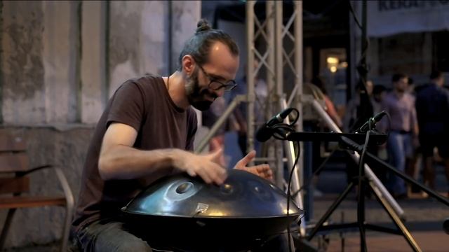 NADAYANA - Pantam [ Aka Handpan ] Improvisation & Gong Bass