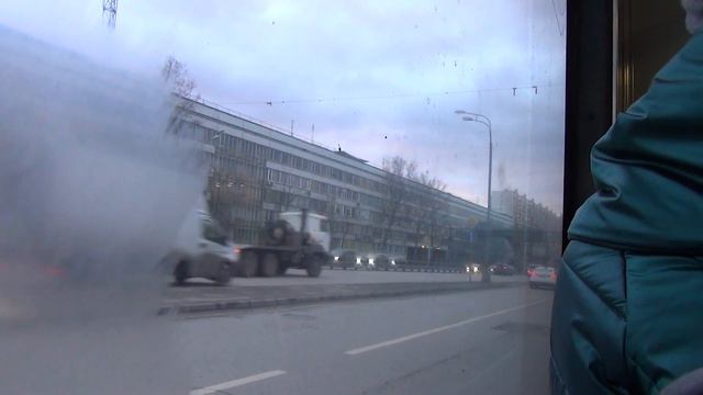 Поездка на троллейбусе Тролза-6206.00 «Мегаполис» №1610 №61 Ст.Панфиловская-Карамышевская набережна смотреть онлайн