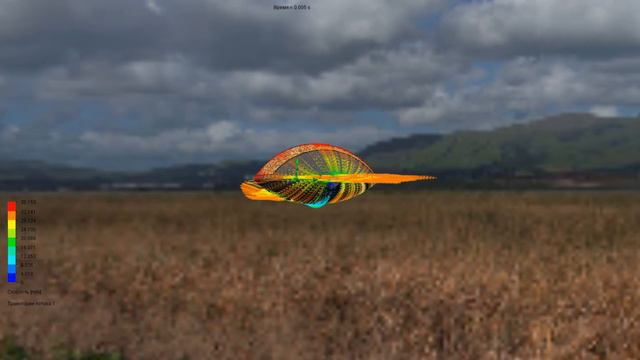 Перспективная модель флэт-кормушки X-Feeder UFO: Аэродинамика смотреть онлайн