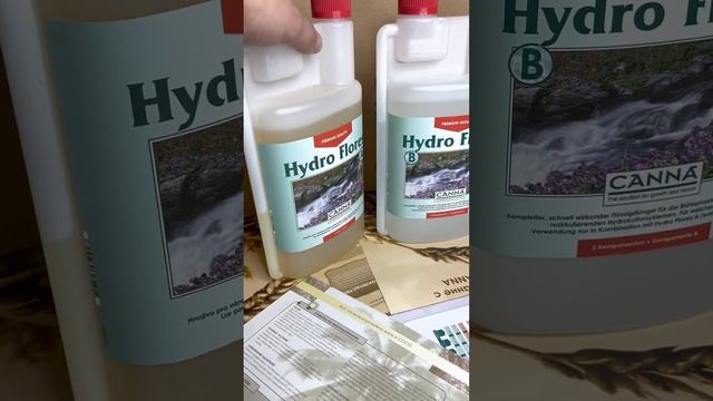Удобрение CANNA Hydro Flores A+B 1 л (HW) для жесткой воды.