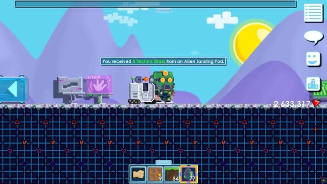 Using 200 ALIEN LANDING POD + Getting 2 Space Dog!! OMG!! | GrowTopia смотреть онлайн