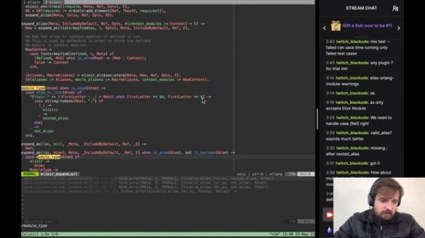 Open-source | elixir-lang/elixir #11000 - erlang module alias