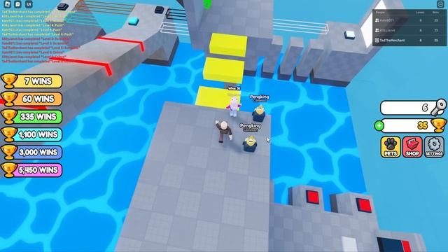 I played Teamwork Puzzles 2 on Roblox! смотреть онлайн
