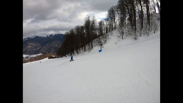 Роза Хутор (трассы Лабиринт - Озерная) смотреть онлайн