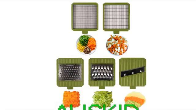 Mandoline Manual Vegetable Chopper Dicer Slicer Cutter & Fruit Chopper смотреть онлайн