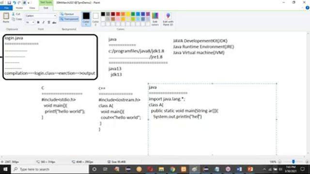 CORE JAVA tutorials || Demo - 4 || by Mrs. Swetha On 30-03-2021 @7PM IST смотреть онлайн