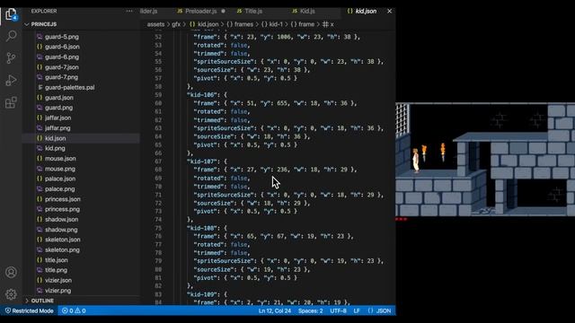 Prince of Persia на JavaScript! смотреть онлайн