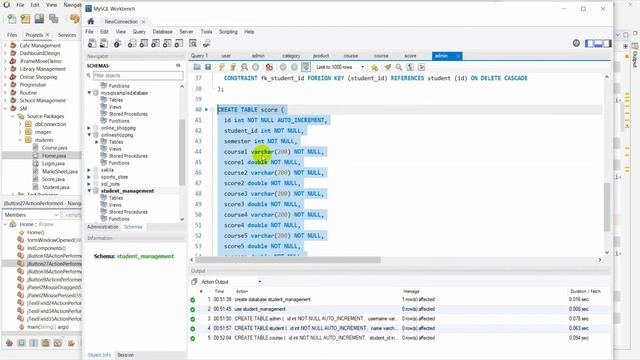 Student Management System in Java | NetBeans | MySQL Database| Part-4 смотреть онлайн