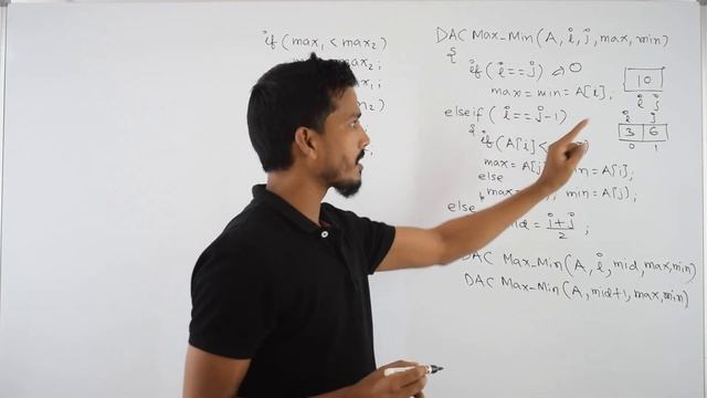 Finding Maximum and Minimum element using Divide and Conquer | GATECSE | DAA смотреть онлайн