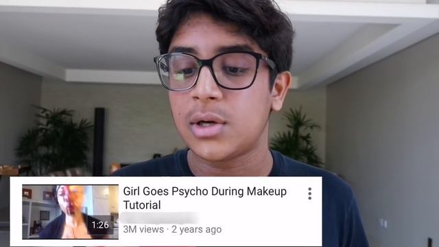 Girl Goes Phsyco During Makeup Tutorial - GONE WRONG!? (REACTION) | ItsMeRashed смотреть онлайн