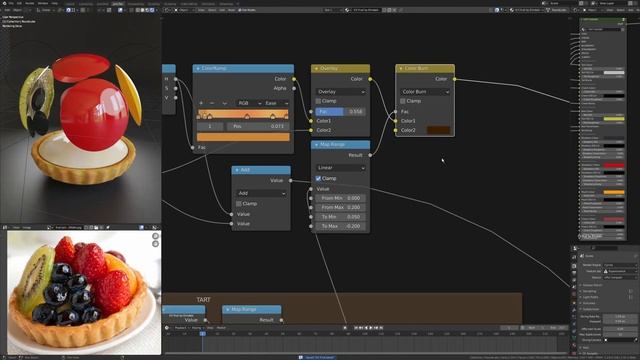 Nodevember Day 3 Fruit Timelapse - Blender Vector Displacement смотреть онлайн