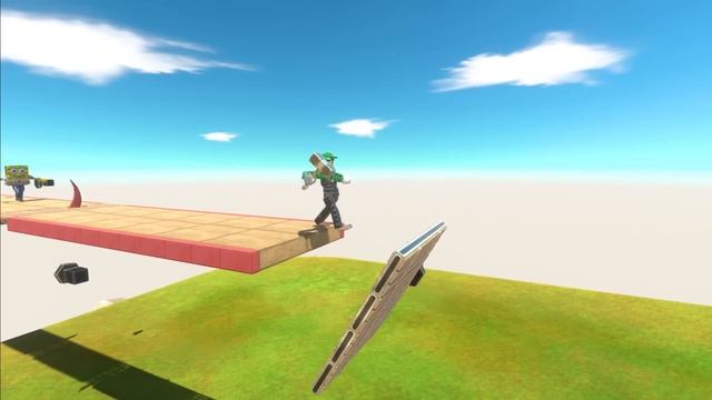Flip Floor Above TNT - Animal Revolt Battle Simulator смотреть онлайн
