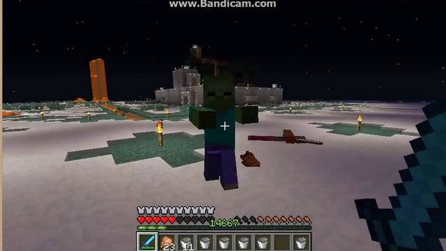 как убивать мобов в Minecraft смотреть онлайн