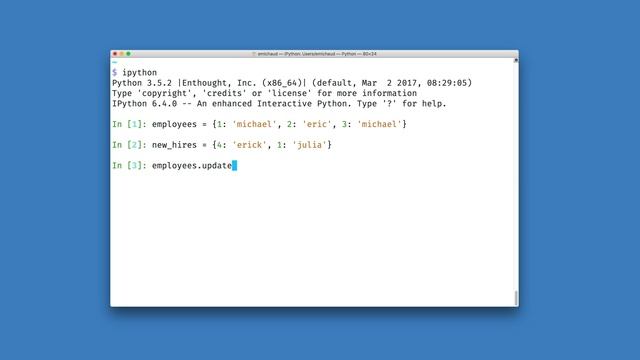 How to combine two dictionaries in Python смотреть онлайн