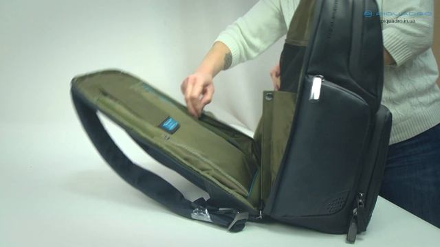 Огляд рюкзака для ноутбука Piquadro URBAN/CA4532UB00 смотреть онлайн