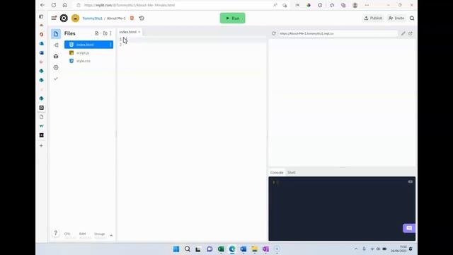 Creating a website on repl.it смотреть онлайн