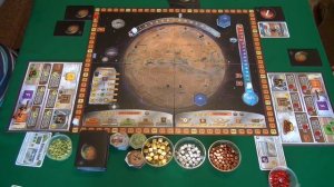 173 Покорение Марса 1/2 часть   играем в настольную игру. Terraforming Mars