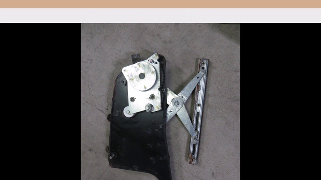 Механизм стеклоподъемника Mercedes W220 бронированный