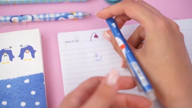 Ручка со стирающимися чернилами и стирашка 