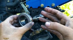 ЗАМЕНА ВЫЖИМНОГО ПОДШИПНИКА НА МОТОБЛОКЕ / РЕГУЛИРОВКА ЛАПОК СЦЕПЛЕНИЯ МОТОБЛОКА