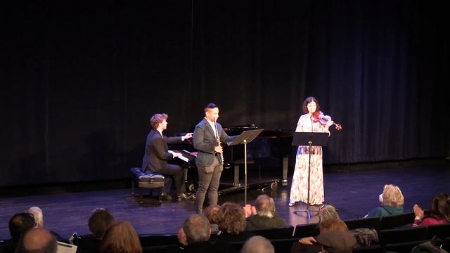 Jacques Ibert - Deux Interludes for flute, violin and piano смотреть онлайн