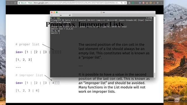 Elixir Lists and Tuples смотреть онлайн