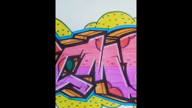 Noer-Detail Graffiti Sketch-2018. смотреть онлайн