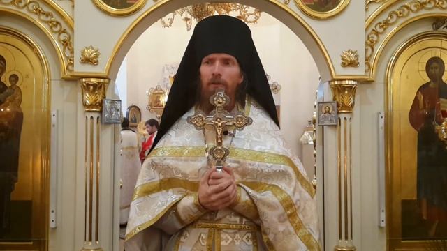 Проповедь иеромонаха Михея в Праздник Вознесения Господня смотреть онлайн