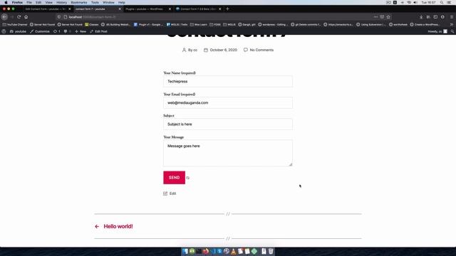 Submit Contact Form 7 Field Data to External API or Email смотреть онлайн