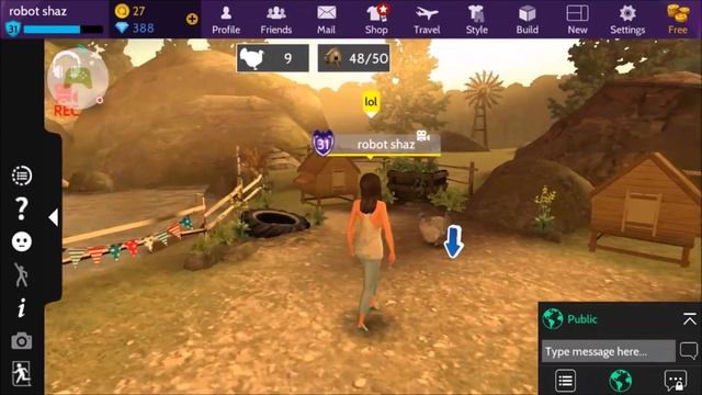 Avakin Life-Farmyard Frenzy (Catching turkeys and bringing them back home) смотреть онлайн