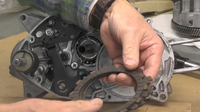 Suzuki TS50, Reassembling Engine Right Side, Pt #2 --- Video #315 смотреть онлайн