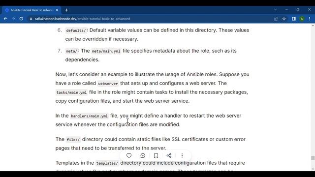 Ansible Roles: Understanding Role Structure and Organization | Beginner's Guide by @dev_safia смотреть онлайн