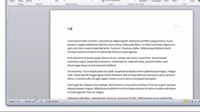 Word count and character count in Microsoft Word смотреть онлайн