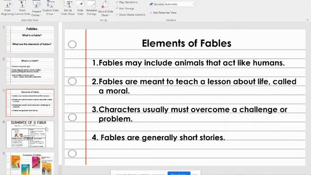 What is a fable? Mini lesson смотреть онлайн