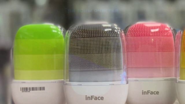 Теперь чистая кожа без прыщей! Силиконовая щёточка для умывания InFace от Xiaomi смотреть онлайн